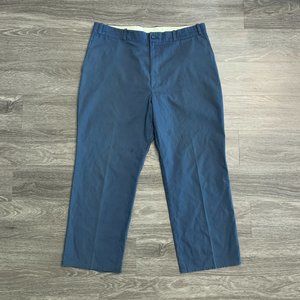 Vintage Sears Roebucks Perma Prest Lightweight Thin Blue Pants Sz. 40x29
